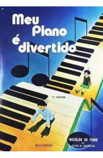 Método Meu Piano É Divertido Por Alice G. Botelho 1º Volume