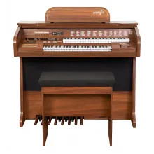 Orgao Eletronico Harmonia Hs95 Imbuia